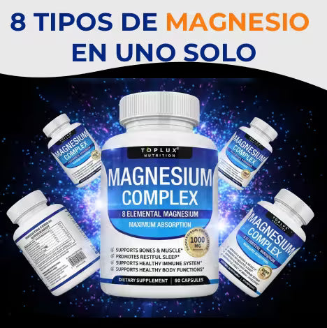 MAGNESIUM COMPLEX, EL MAS COMPLETO 8 EN 1