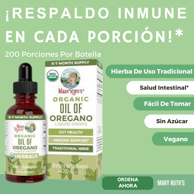 OIL OF OREGANO mezcla de hierbas para apoyo inmunológico, salud digestiva, salud general