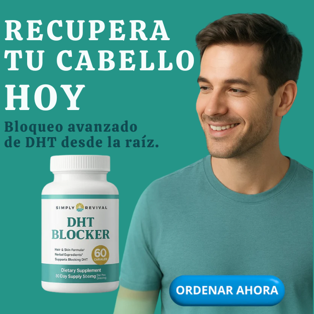 DHT BLOCKER Antiácida y Crecimiento Capilar